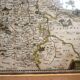 Engraving - old map. Netherlands, 18th century.