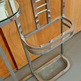 Art deco wall-mounted coat rack