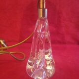 Pair of crystal lamps (attributed to Baccarat)