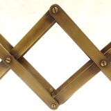 Brass scissor lamp