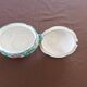 Vintage italian soup tureen in polychrome ceramic – floral decoration – italy