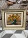 Framed oil painting "orange flower bouquet"
