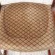Pair of sleigh chairs by baumann, france circa 1960