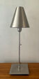 Brushed aluminium design lamp