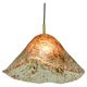 Handcrafted Murano glass pendant lamp, Italy 1960s
