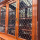 Large English library from the 19th century in mahogany.