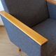 Fauteuils modernes du milieu du siècle 1970. Ensemble de 2.
