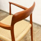 Chaises de salle à manger en teck du milieu du siècle par Niels O. Møller pour J.L. Moller, modèle 56, ensemble de 4, Danemark, années 1950