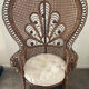 Fauteuil Paon Emmanuelle des années 60