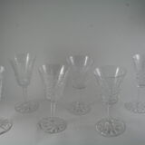 6 wineglasses No. 5 St. louis model tarn