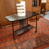 Side rolling table range vinyls scoubidou