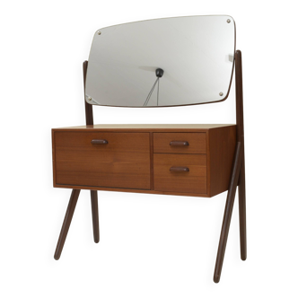 Swedish dressing table with mirror by olholm mobelfabrik