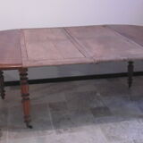 Table 6 feet with two extensions in Cherry