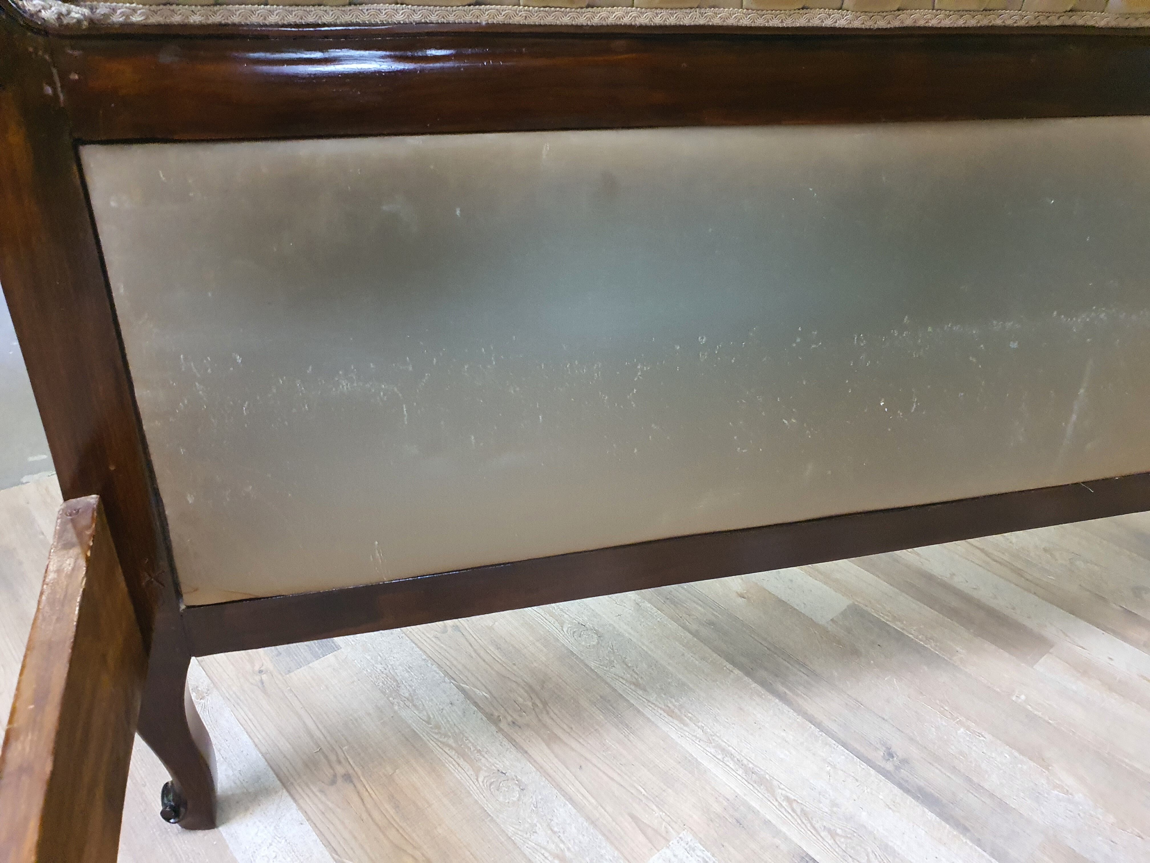 Baroque double bed - 20th century