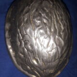 Vintage silver metal nut cracker