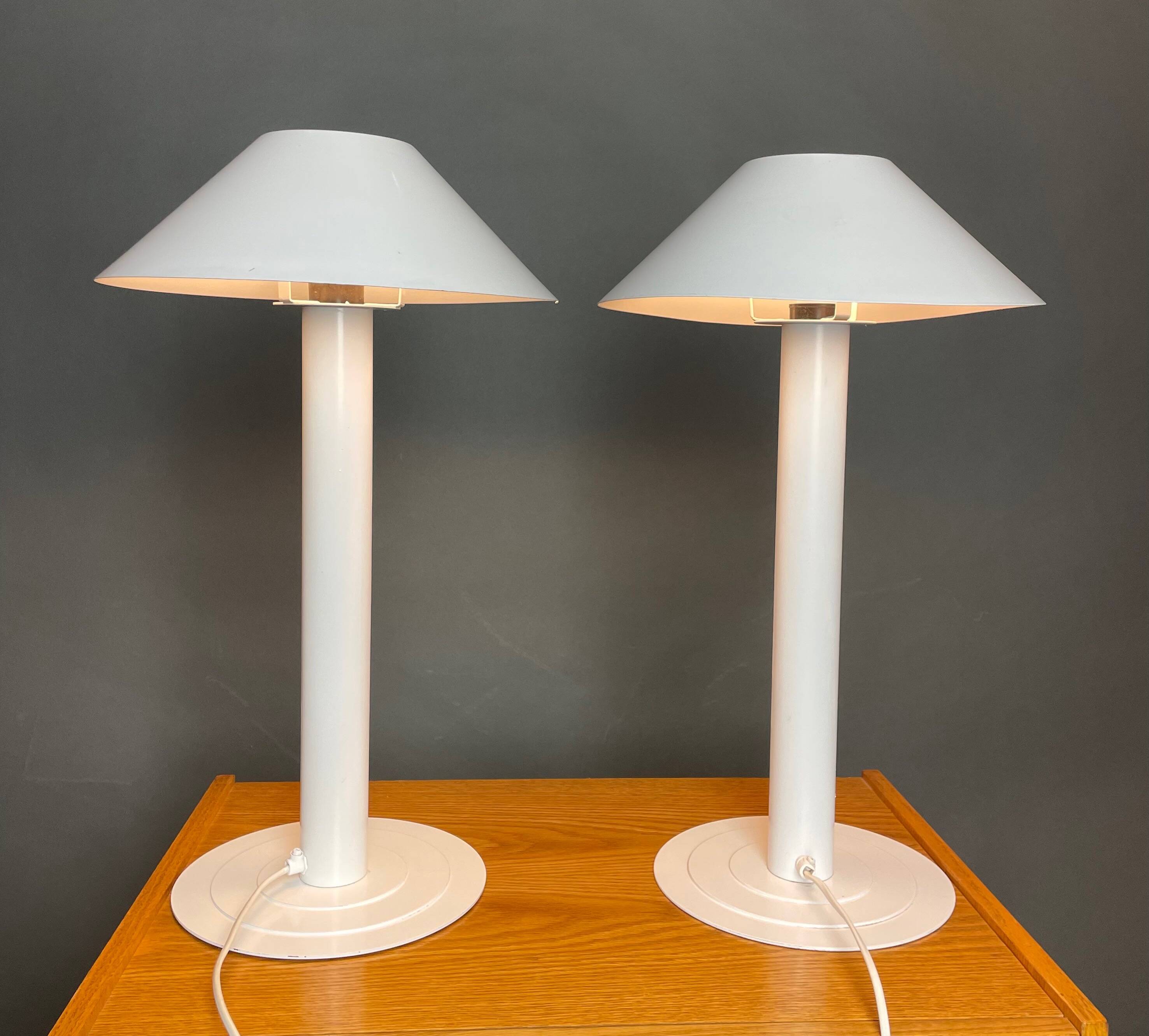 Pair of 1980s Karlby table lamps