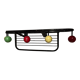 Coat rack 5 balls color 1950