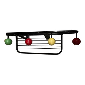 Coat rack 5 balls color 1950