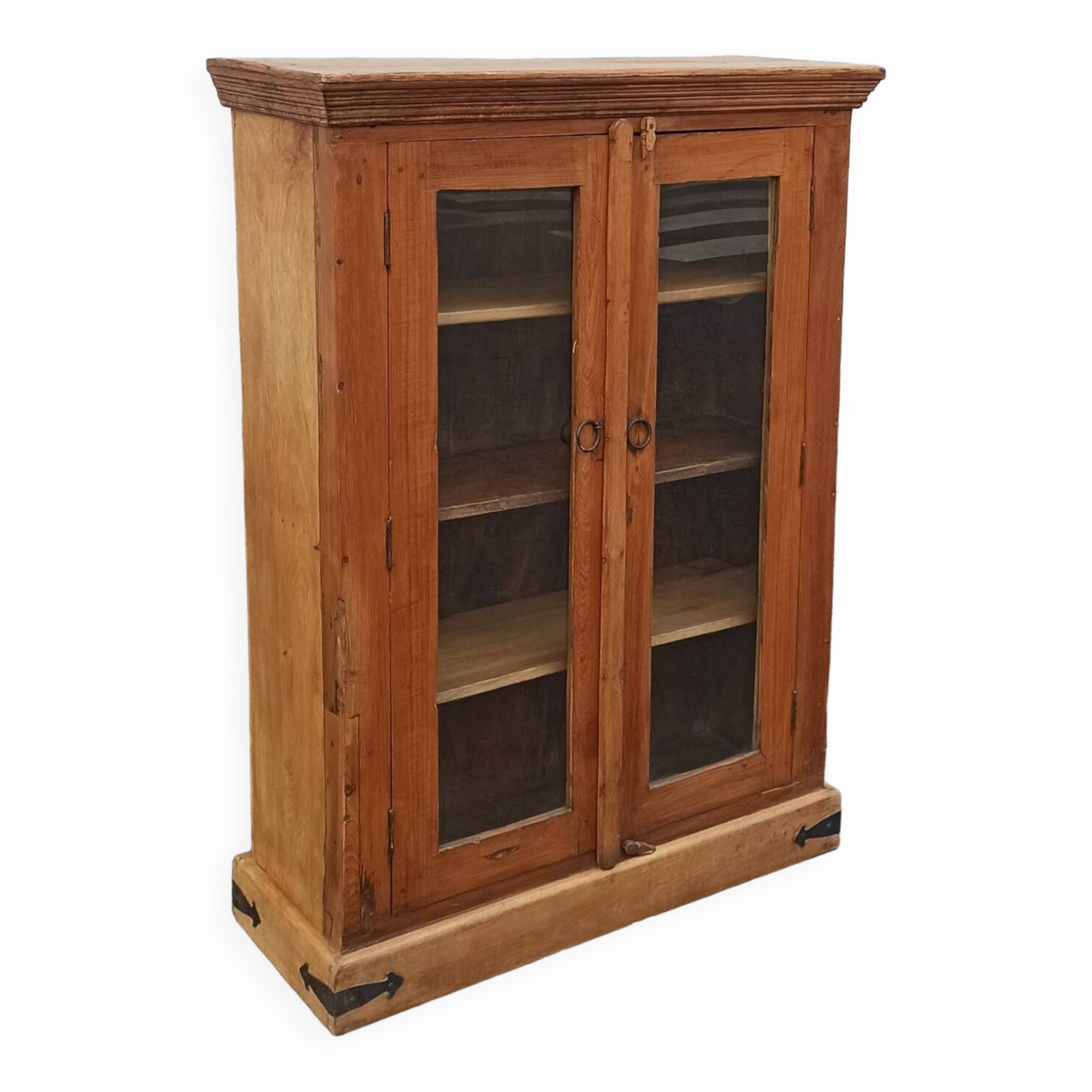 Small old glass cabinet