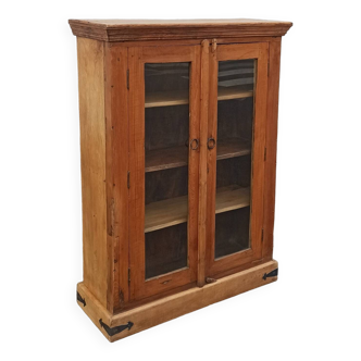 Small old glass cabinet