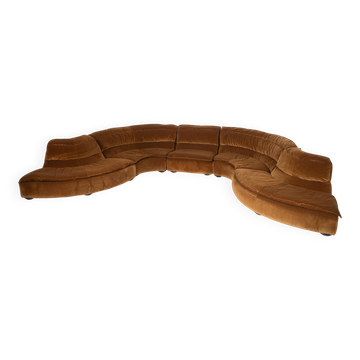 Bogo Modular Sofa by Carlo Bartoli for Rossi di Albizzate, 1970s - New Upho
