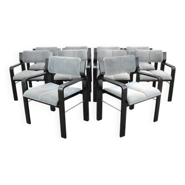 Ludvik Volak armchair, Dřevopodnik Holešov, Czechoslovakia, 1989