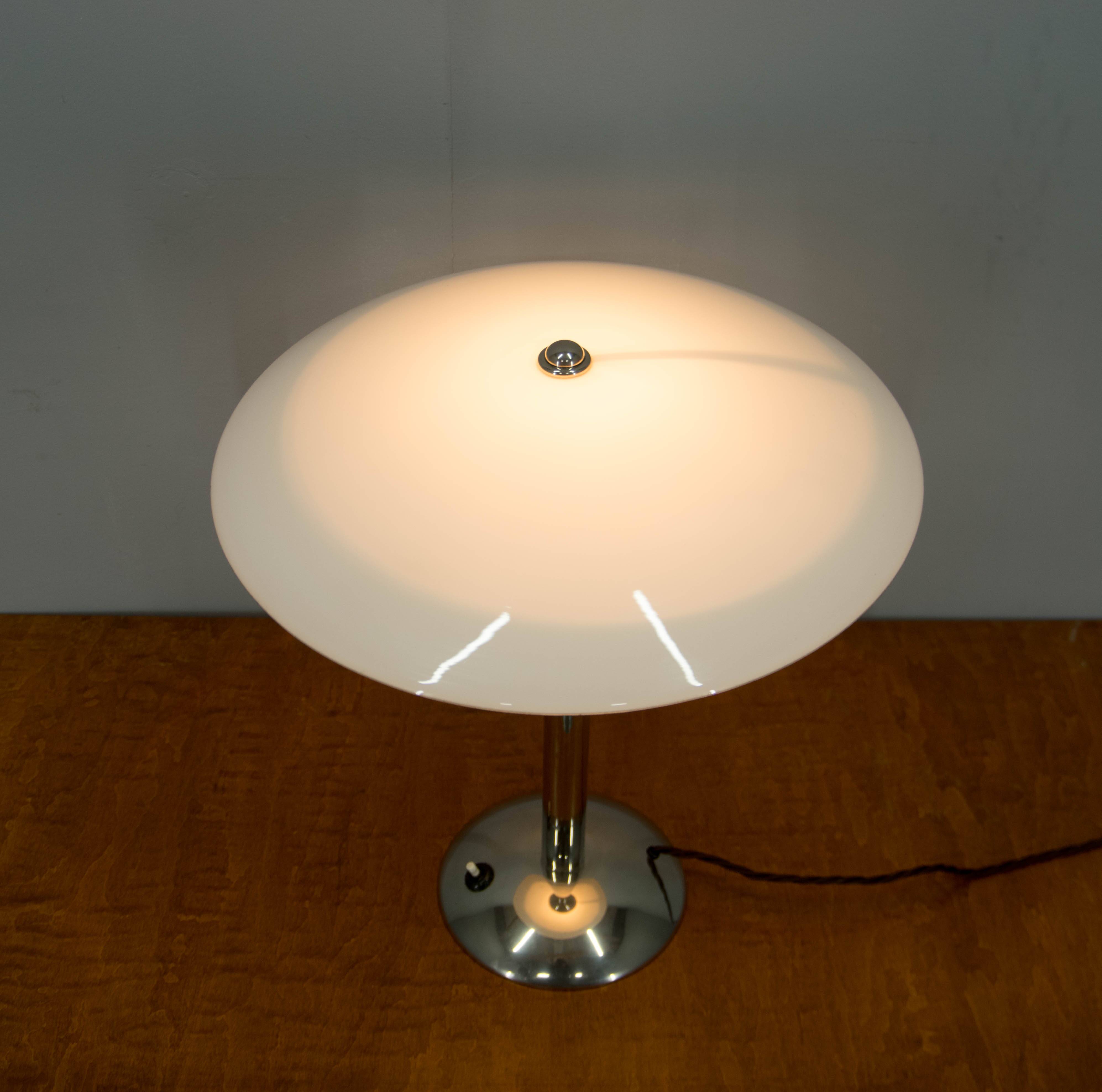 Rare Art Deco Table Lamp by Miloslav Prokop for Franta Anyz, 1930s