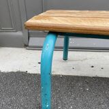 Industrial children's school bench Mullca 1960s