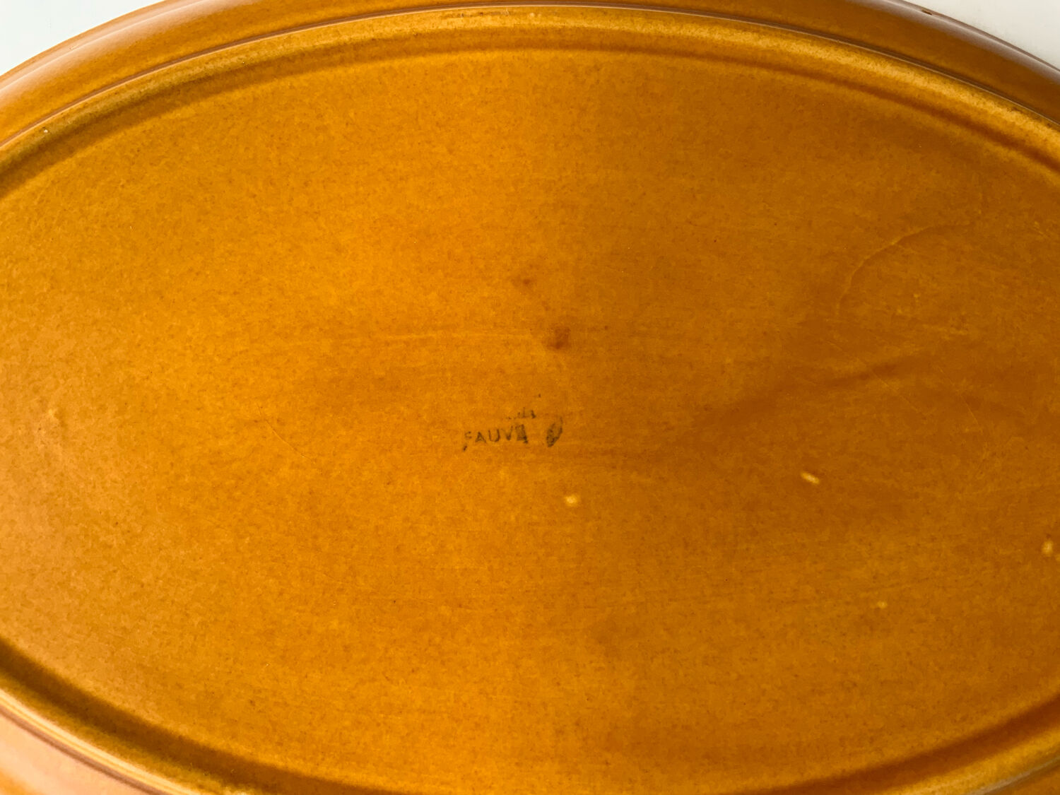 Vintage oval dish