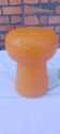 Lampe Pop Art bouchon de couleur orange Pierfrancesco Arnone