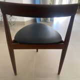 4 Frem Rojle tripod chairs by Hans Olsen