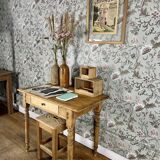 Desk or side table with turned legs