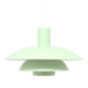 Pistachio Scandinavian lamp, 1970s