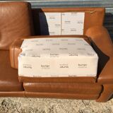 Leather sofa 1980 Burov