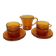 Duralex coffee set