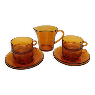 Duralex coffee set