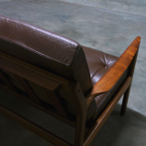 Mid-Century Swedish Rosewood 3-Seater Sofa by Karl Erik Ekselius for JOC Vetlanda, 1960s