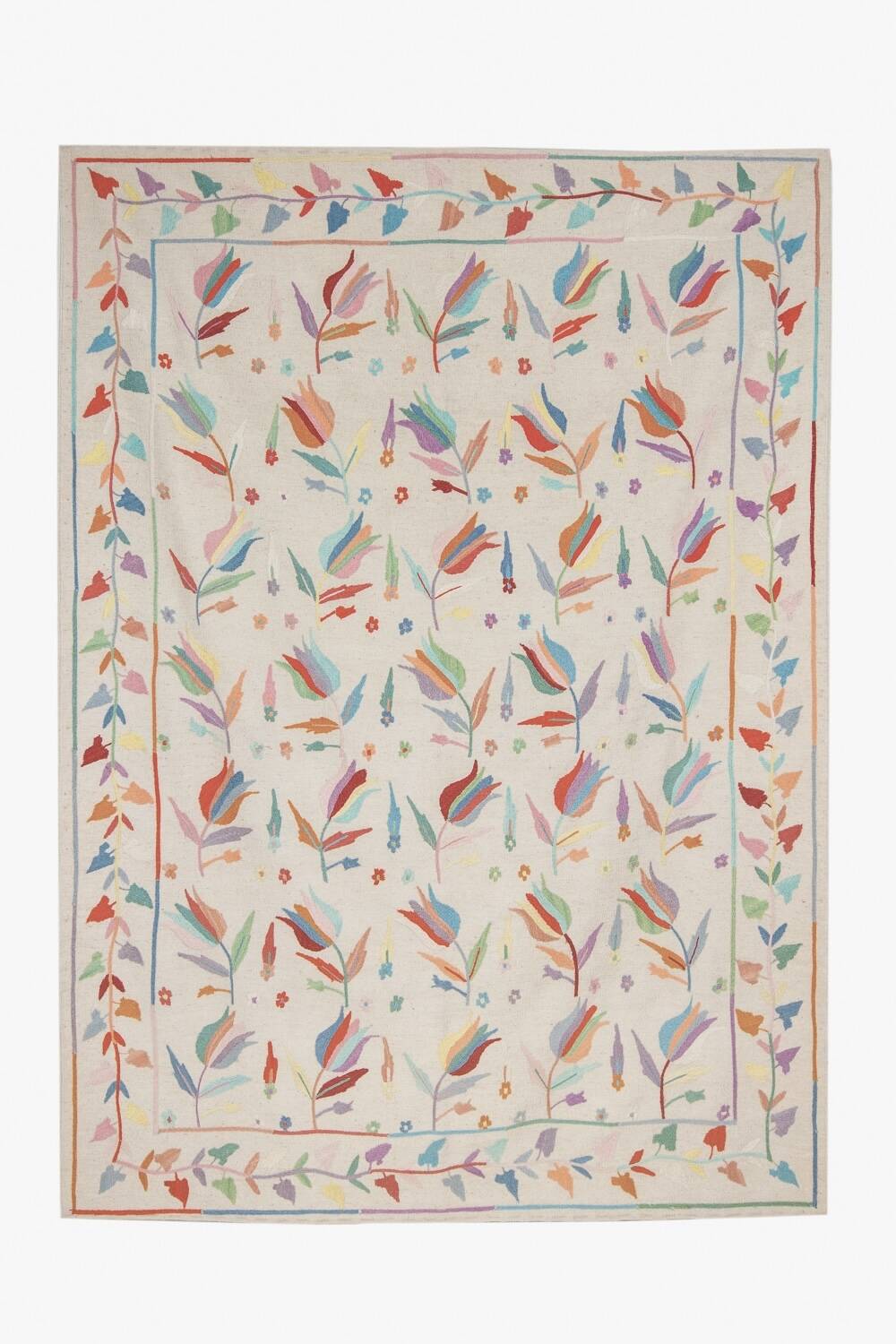 Kilim afghan brode suzani 232 x 169 cm