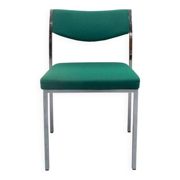 Chaise verte, années 1970