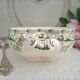 Antique earthenware vegetable or soup tureen in iron earthenware