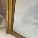 Miroir ancien Louis Philippe doré feuille d’or - 185 x 104 cm