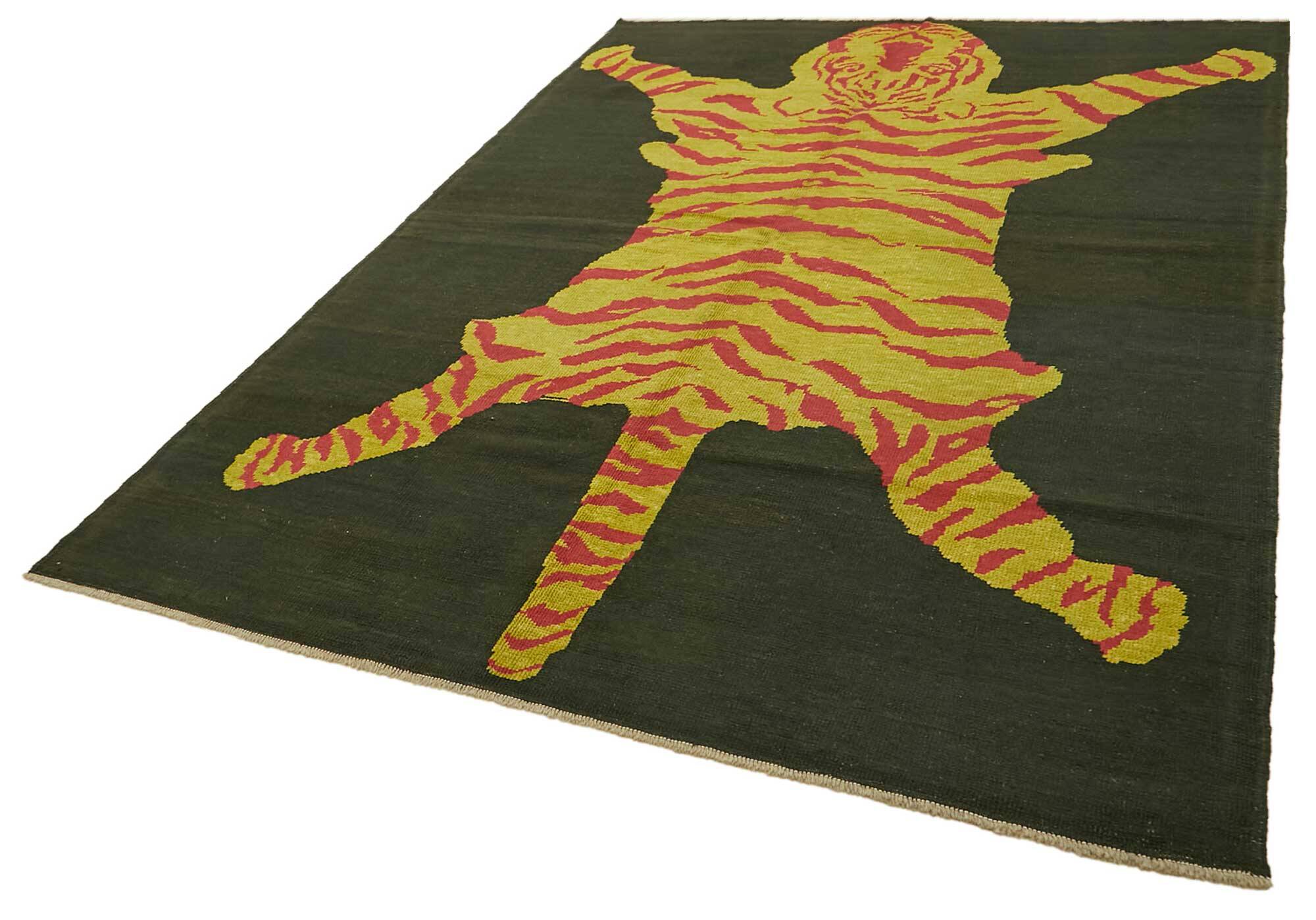Turkish Handknotted Wool Tiger Rug  223 cm x 324 cm