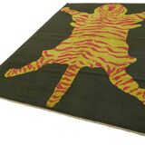 Turkish Handknotted Wool Tiger Rug  223 cm x 324 cm