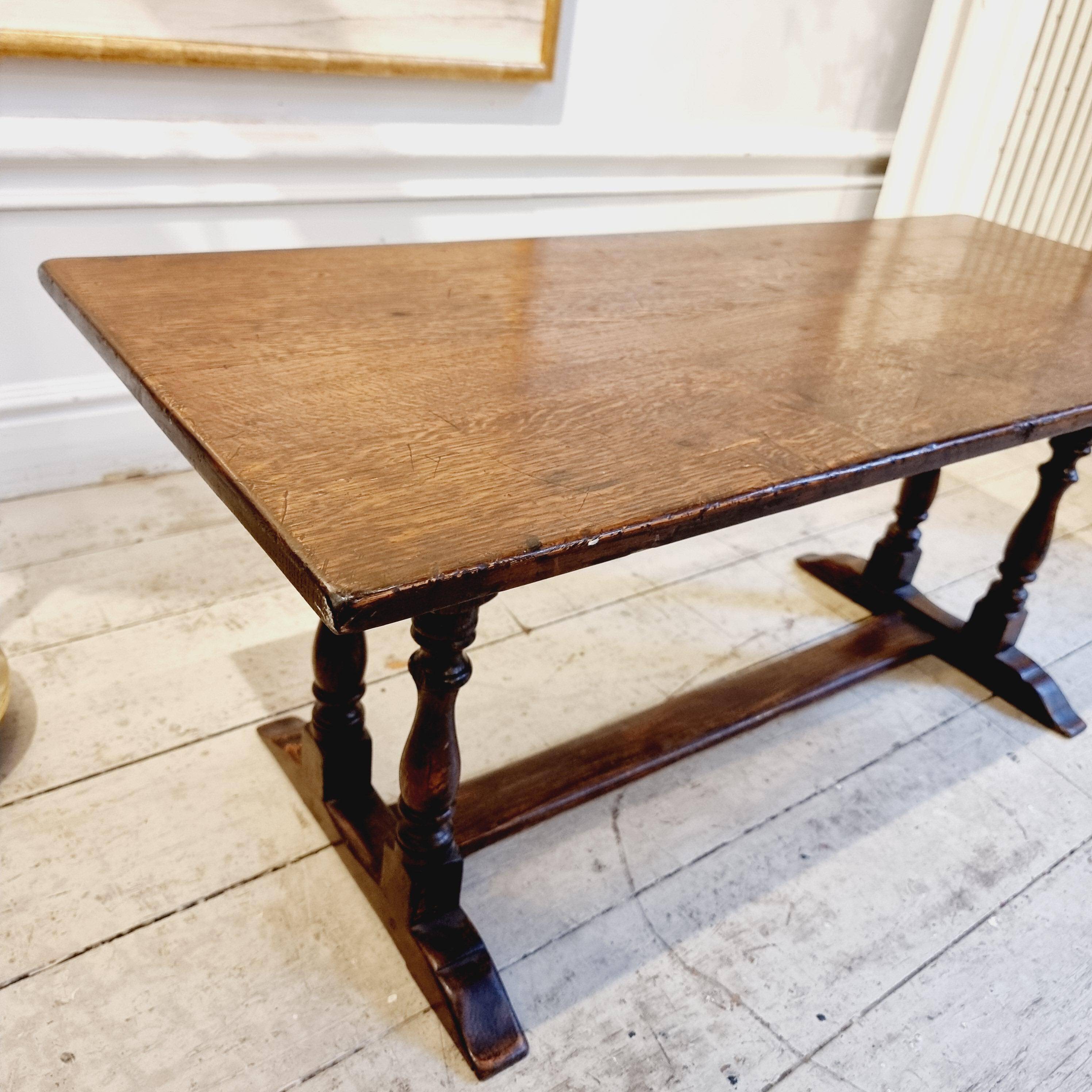 Nordiska Kompaniet coffee table, made in England for NK, mid-1900s.