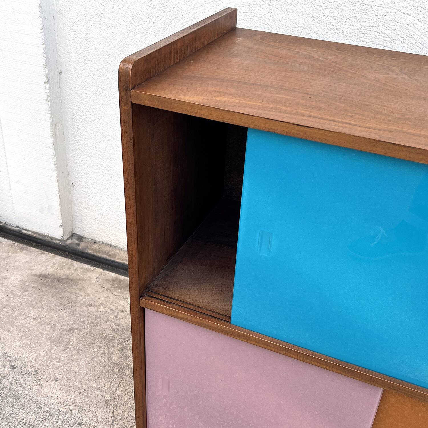 Small vintage library buffet from the 60s