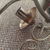 Gold metal wall light