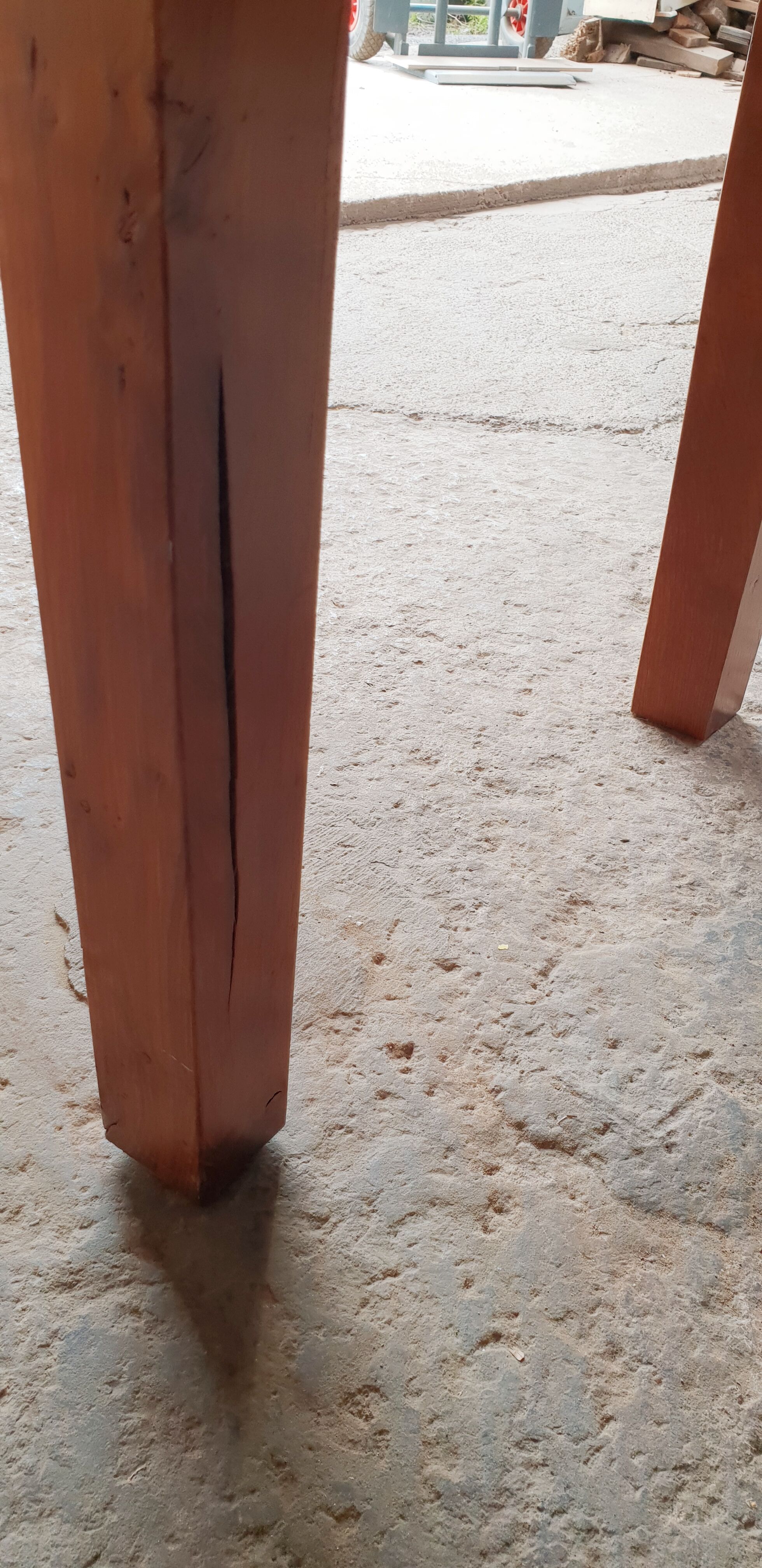 Vintage farmhouse table