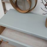 commode vintage pieds compas