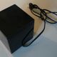 Lampe cube noire Cuboluce Cini & Nils, EO Opi 70s