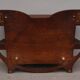 Large shelf 1900 Art Nouveau in solid oak